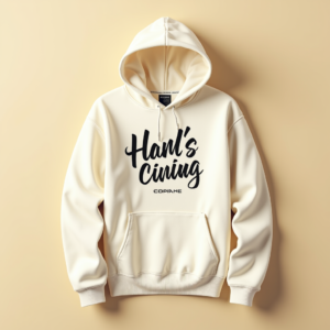Poster — Hand-lettered Typographic Design Across A Cream Commercial Design #0044 (Recraft)