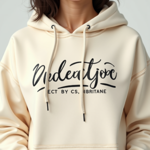 Poster — Hand-lettered Typographic Design Across A Cream Commercial Design #0056 (Recraft)