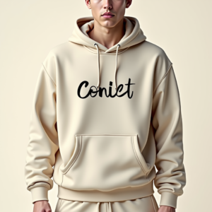 Poster — Hand-lettered Typographic Design Across A Cream Commercial Design #0068 (Recraft)