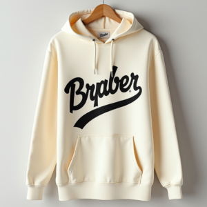 Poster — Hand-lettered Typographic Design Across A Cream Commercial Design #0092 (Recraft)