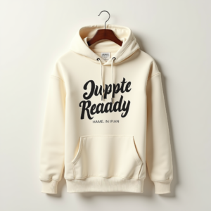 Poster — Hand-lettered Typographic Design Across A Cream Commercial Design #0182 (Stable Diffusion)