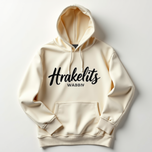 Poster — Hand-lettered Typographic Design Across A Cream Commercial Design #0268 (Krea)