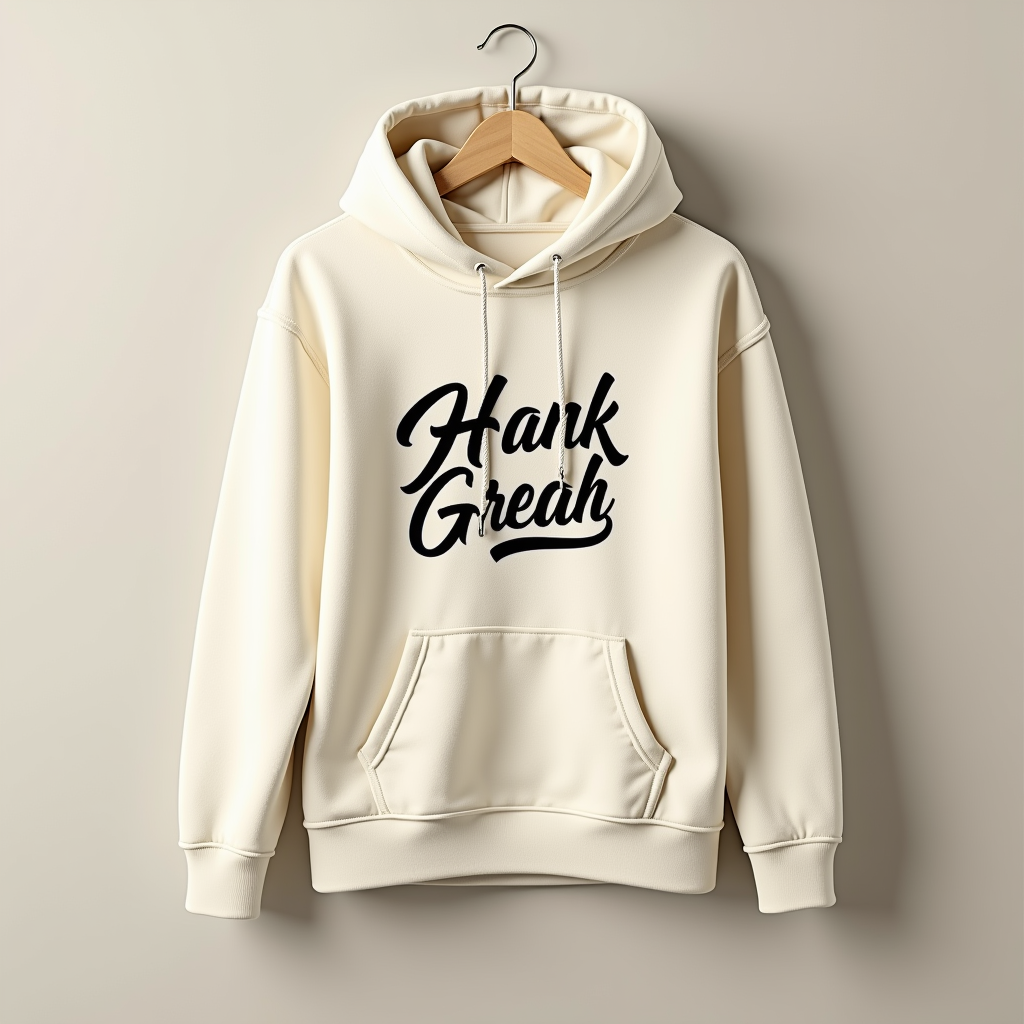 Poster — Hand-lettered Typographic Design Across A Cream Commercial Design #0340 (Krea)