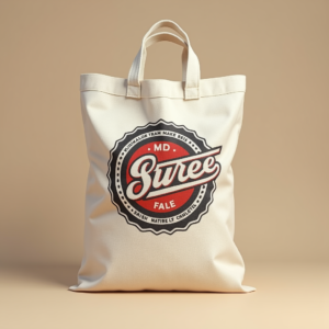 Poster — Retro Badge-style Logo Centered On A Commercial Design #0156 (Dreamina)