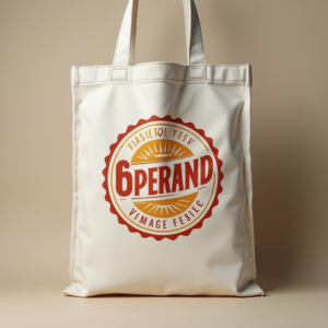 Poster — Retro Badge-style Logo Centered On A Commercial Design #0168 (Dreamina)