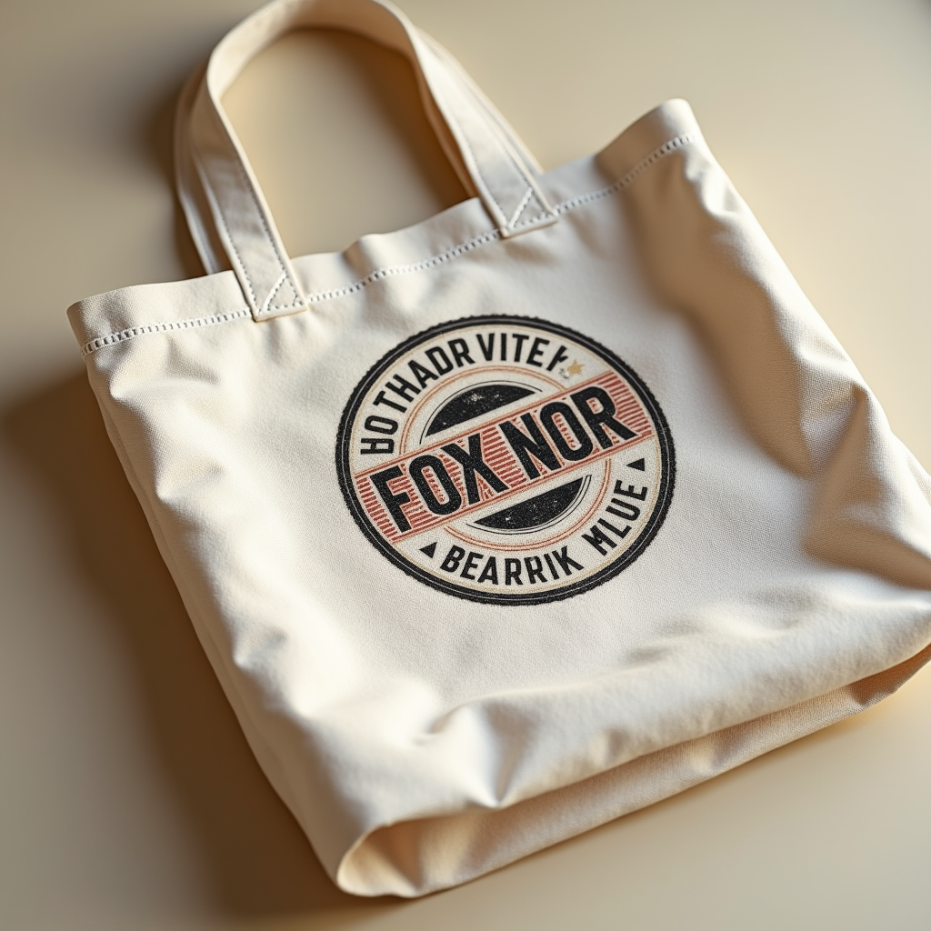 Poster — Retro Badge-style Logo Centered On A Commercial Design #0290 (Stable Diffusion)