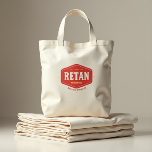 Poster — Retro Badge-style Logo Centered On A Commercial Design #0296 (Recraft)