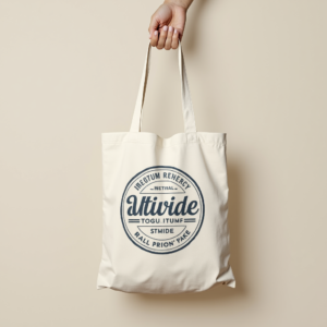 Poster — Retro Badge-style Logo Centered On A Commercial Design #0308 (Recraft)