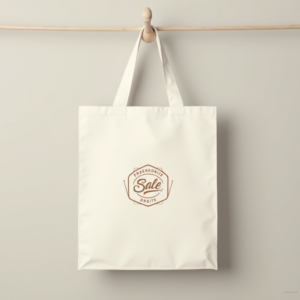 Poster — Retro Badge-style Logo Centered On A Commercial Design #0320 (Recraft)