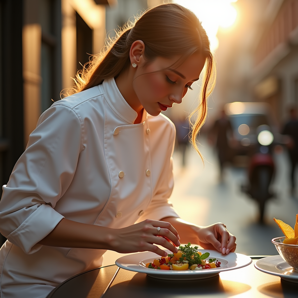 Product Photography — Chef In A Crisp White Uniform Photography #0022 (Recraft)