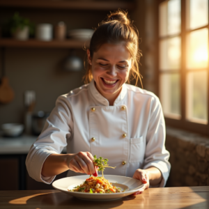 Product Photography — Chef In A Crisp White Uniform Photography #0088 (Stable Diffusion)