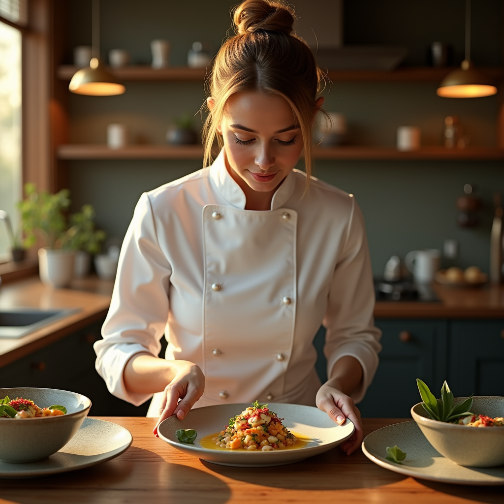 Product Photography — Chef In A Crisp White Uniform Photography #0106 (Recraft)