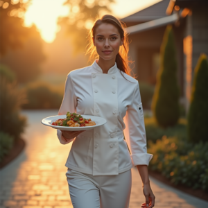 Product Photography — Chef In A Crisp White Uniform Photography #0148 (Stable Diffusion)
