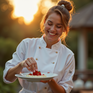 Product Photography — Chef In A Crisp White Uniform Photography #0160 (Stable Diffusion)