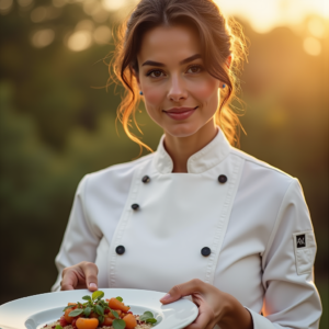 Product Photography — Chef In A Crisp White Uniform Photography #0166 (Recraft)
