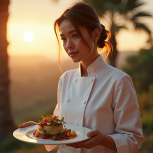 Product Photography — Chef In A Crisp White Uniform Photography #0208 (Stable Diffusion)