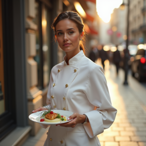 Product Photography — Chef In A Crisp White Uniform Photography #0220 (Stable Diffusion)