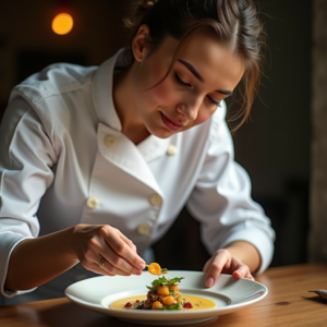 Product Photography — Chef In A Crisp White Uniform Photography #0278 (Dreamina)