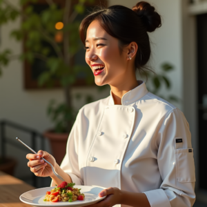 Product Photography — Chef In A Crisp White Uniform Photography #0344 (ChatGPT)