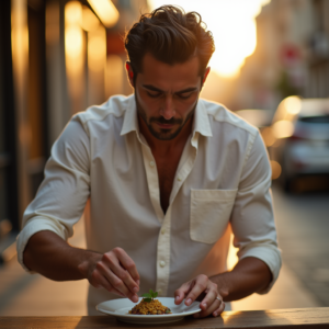 Product Photography — Man In A Relaxed Linen Shirt Photography #0020 (ChatGPT)