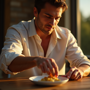 Product Photography — Man In A Relaxed Linen Shirt Photography #0056 (ChatGPT)
