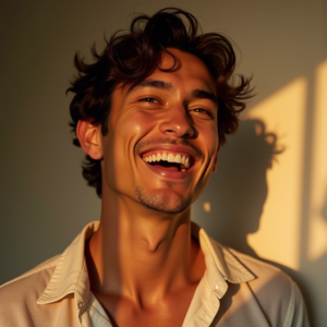 Product Photography — Man In A Relaxed Linen Shirt Photography #0234 (Krea)