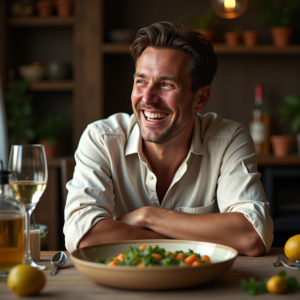 Product Photography — Man In A Relaxed Linen Shirt Photography #0270 (Krea)