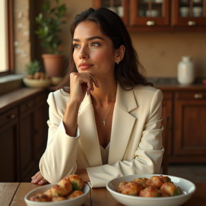 Product Photography — Woman In A Tailored Ivory Blazer Photography #0079 (Gemini)