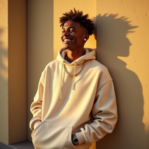 Reels Thumbnails — Stylish Young Man In A Cream Social Media #0014 (Dreamina)
