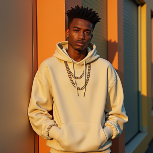 Reels Thumbnails — Stylish Young Man In A Cream Social Media #0050 (Dreamina)