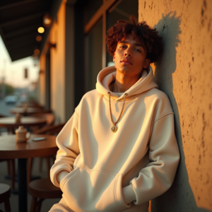 Reels Thumbnails — Stylish Young Man In A Cream Social Media #0194 (Dreamina)