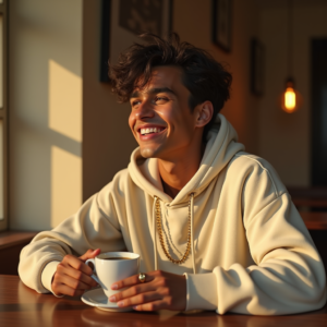 Reels Thumbnails — Stylish Young Man In A Cream Social Media #0200 (ChatGPT)