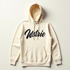 Poster — Hand-lettered Typographic Design Across A Cream Commercial Design #0038 (Stable Diffusion)