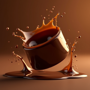 Cosmetics — Rich Dark-chocolate Dessert With A Glossy Product Ads #0039 (Firefly)