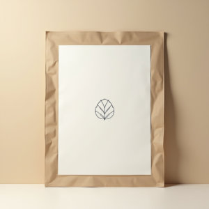 Packaging — Clean Line-art Icon Printed On A Commercial Design #0039 (Gemini)
