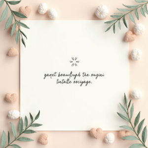 Scrapbook — Cozy Hand-lettered Quote Framed By Minimal Printable / Etsy #0134 (Firefly)
