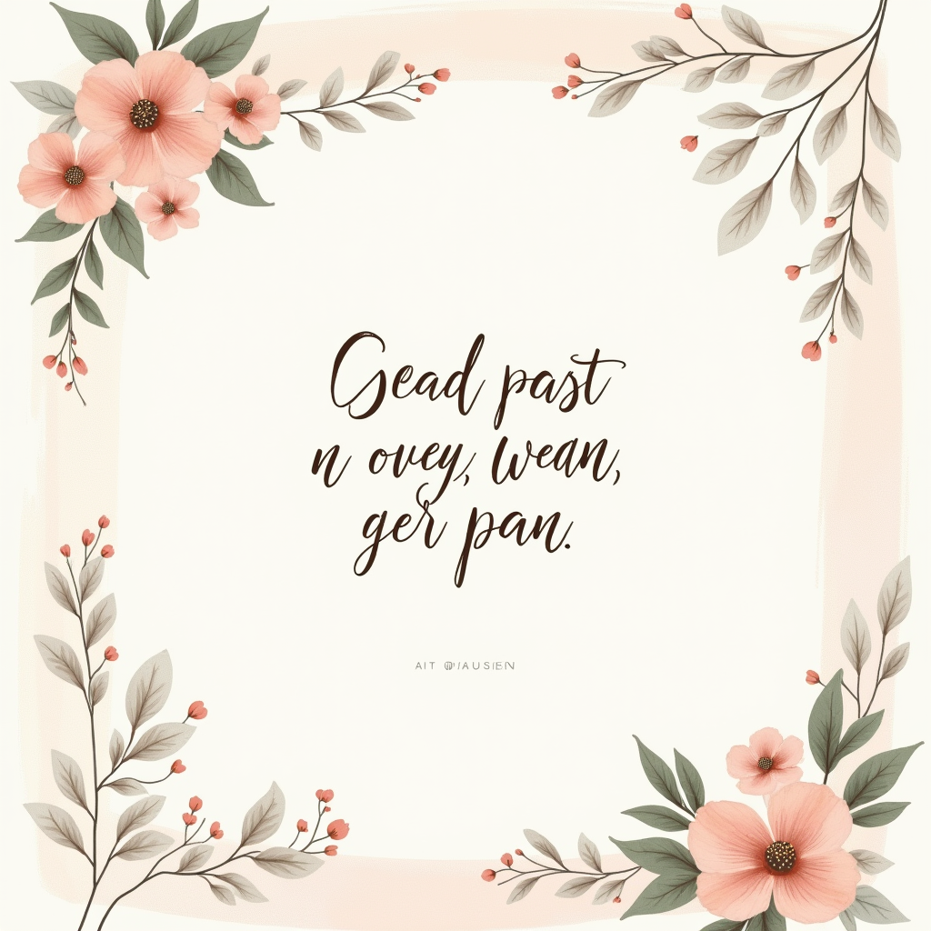 Scrapbook — Cozy Hand-lettered Quote Framed By Minimal Printable / Etsy #0224 (Midjourney)
