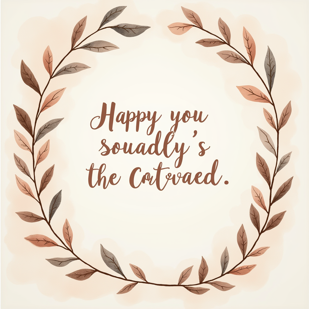 Scrapbook — Cozy Hand-lettered Quote Framed By Minimal Printable / Etsy #0227 (Krea)