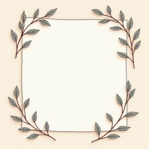 Scrapbook — Cozy Hand-lettered Quote Framed By Minimal Printable / Etsy #0233 (Leonardo)