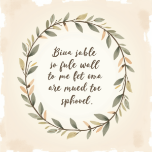 Scrapbook — Cozy Hand-lettered Quote Framed By Minimal Printable / Etsy #0269 (Leonardo)