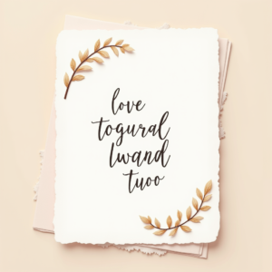 Scrapbook — Cozy Hand-lettered Quote Framed By Minimal Printable / Etsy #0287 (Krea)
