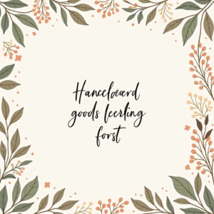 Scrapbook — Cozy Hand-lettered Quote Framed By Minimal Printable / Etsy #0341 (Leonardo)