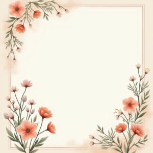 Scrapbook — Delicate Line-art Bouquet Of Wildflowers With Printable / Etsy #0244 (Ideogram)