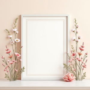Scrapbook — Delicate Line-art Bouquet Of Wildflowers With Printable / Etsy #0274 (FLUX)