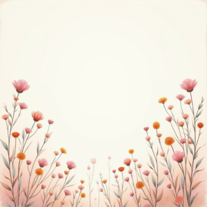 Scrapbook — Delicate Line-art Bouquet Of Wildflowers With Printable / Etsy #0286 (FLUX)