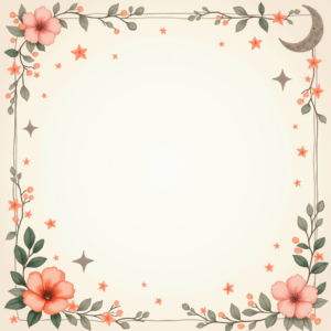 Scrapbook — Soft Watercolor-style Moon-and-stars Nursery Motif Printable / Etsy #0230 (Firefly)