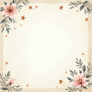 Scrapbook — Soft Watercolor-style Moon-and-stars Nursery Motif Printable / Etsy #0248 (Midjourney)