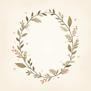Seamless Patterns — Cozy Hand-lettered Quote Framed By Minimal Printable / Etsy #0255 (Leonardo)