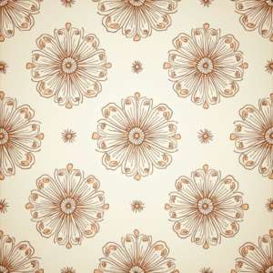 Seamless Patterns — Intricate Mandala Pattern Radiating From A Printable / Etsy #0069 (Krea)