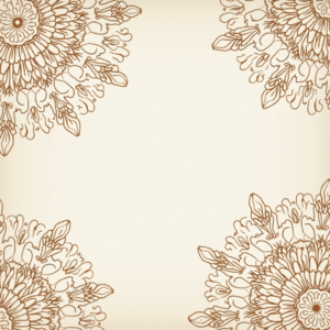 Seamless Patterns — Intricate Mandala Pattern Radiating From A Printable / Etsy #0250 (Gemini)